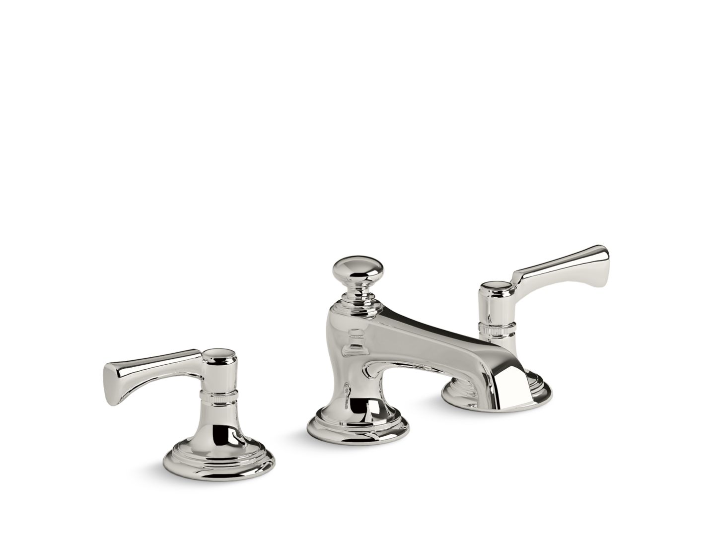 Bellis Sink Faucet, Traditional Spout, Lever Handles