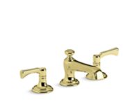 Sink Faucet, Traditional Spout, Lever Handles 0