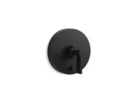 Pressure balance trim with diverter, lever handle 0