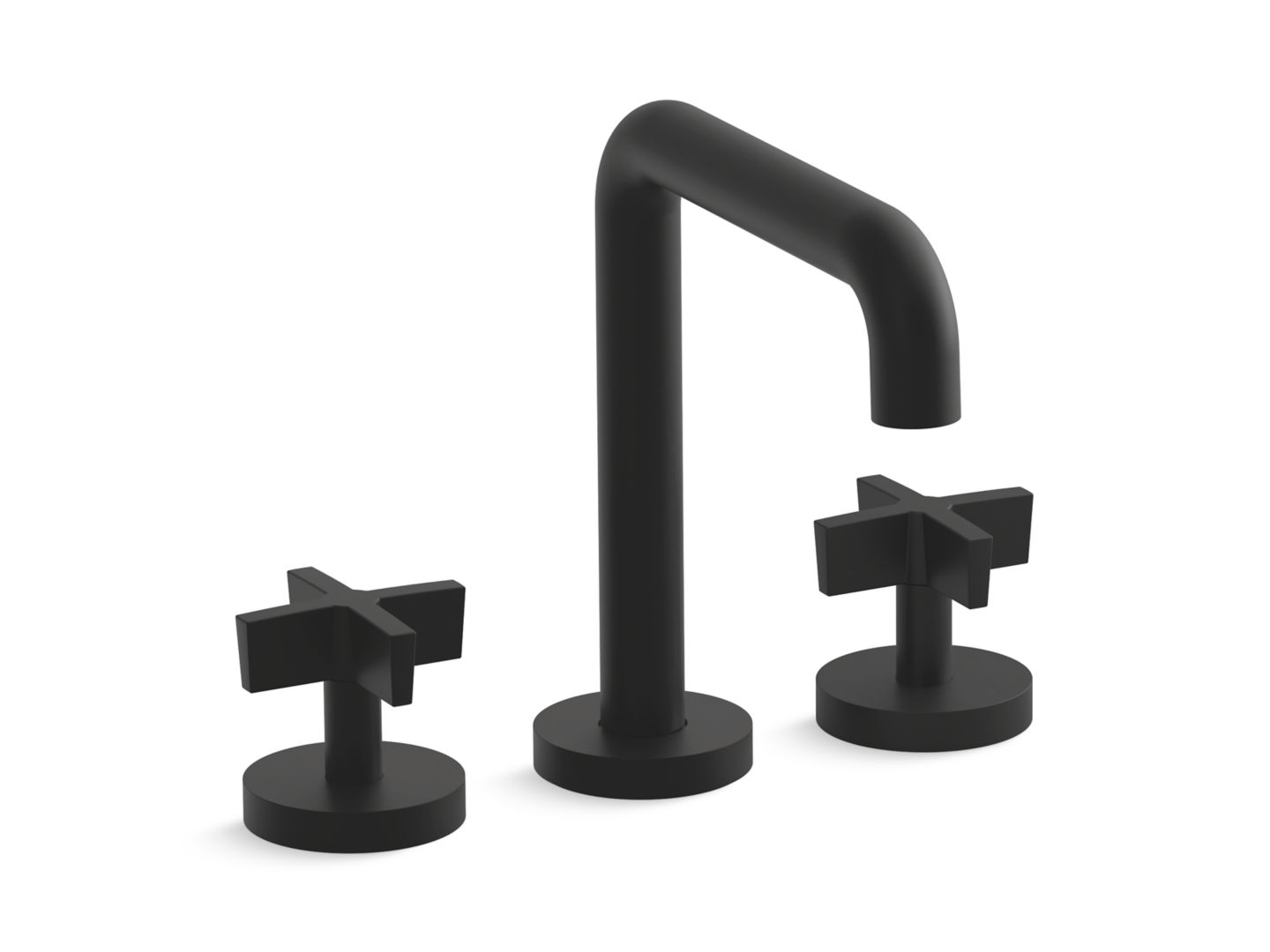 One™ Deck-mount bath faucet, cross handles