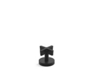 Deck-mount diverter trim, cross handle 0
