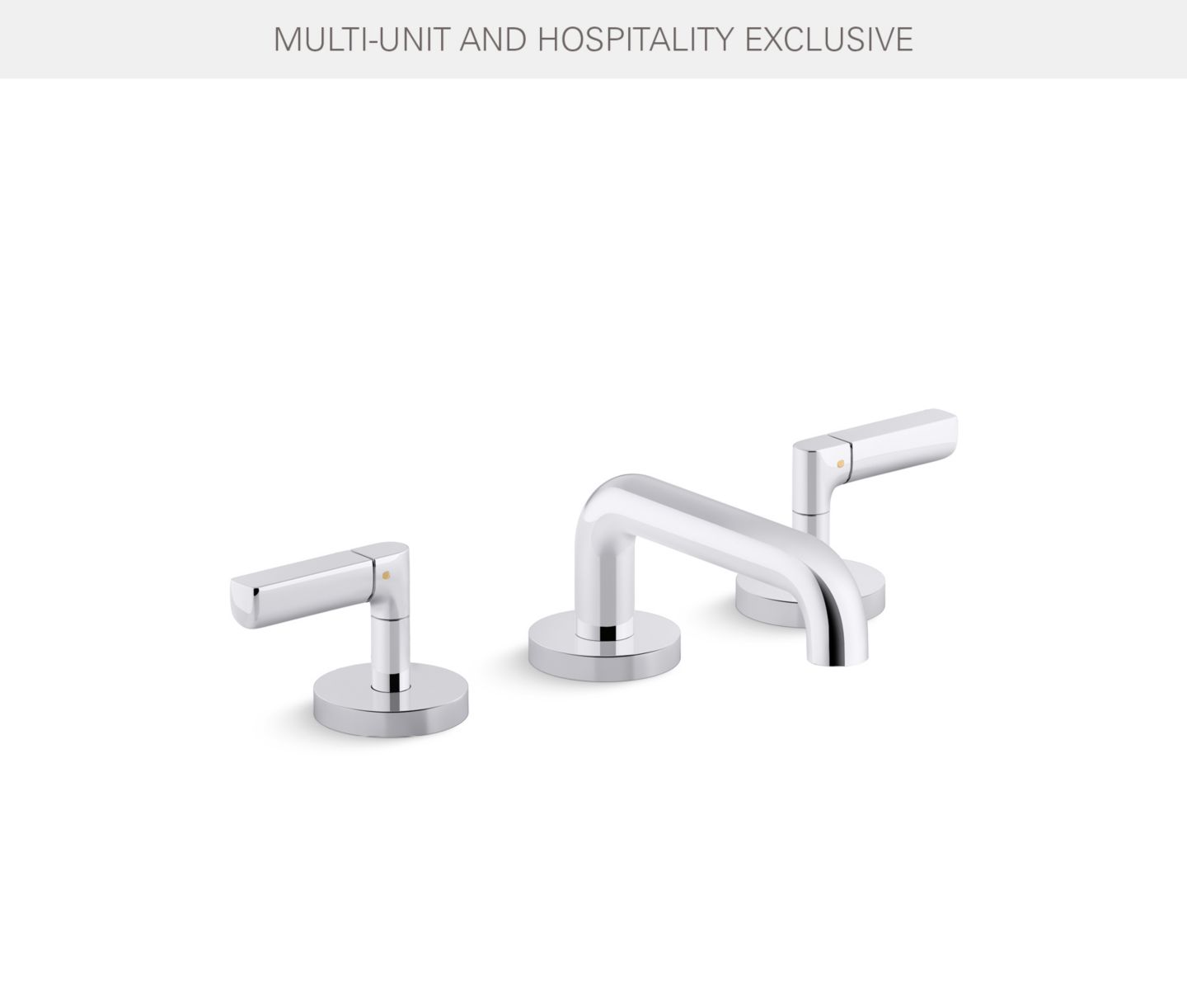 One™ Nazaré® Sink faucet, low spout, lever handles