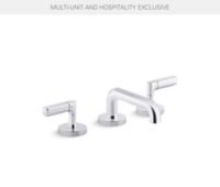 Sink Faucet, Low Spout, Lever Handles 0