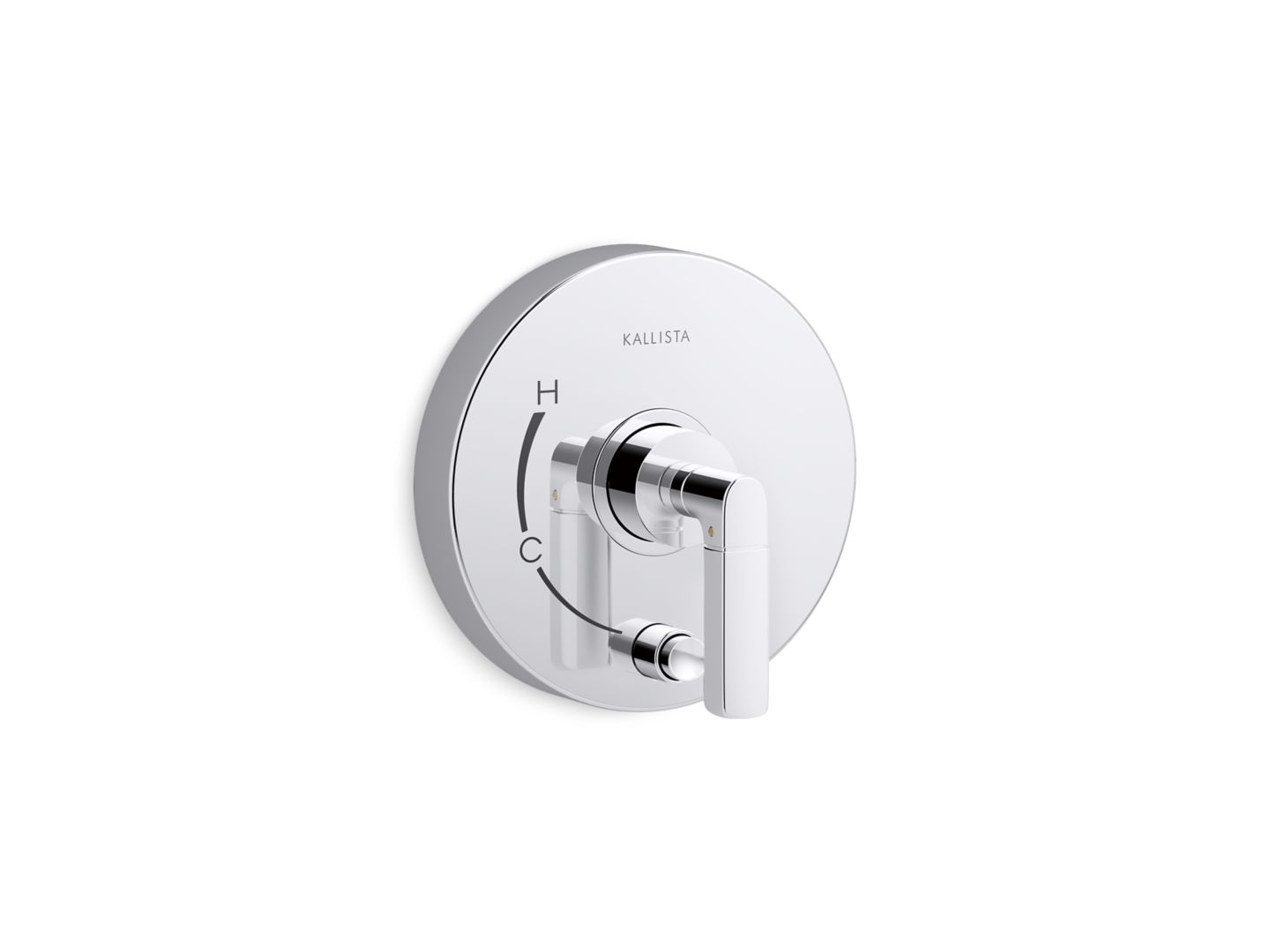 One™ Nazaré® Pressure balance trim with diverter, lever handle