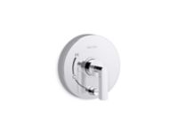 Pressure balance trim with diverter, lever handle 0