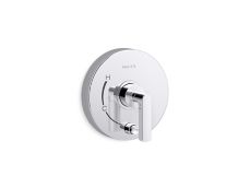 One™ Nazaré® Pressure balance trim with diverter, lever handle