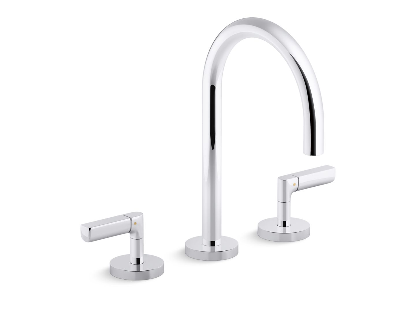 One™ Nazaré® Sink faucet, gooseneck spout, lever handles