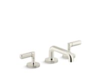 Sink faucet, low spout, lever handles 1