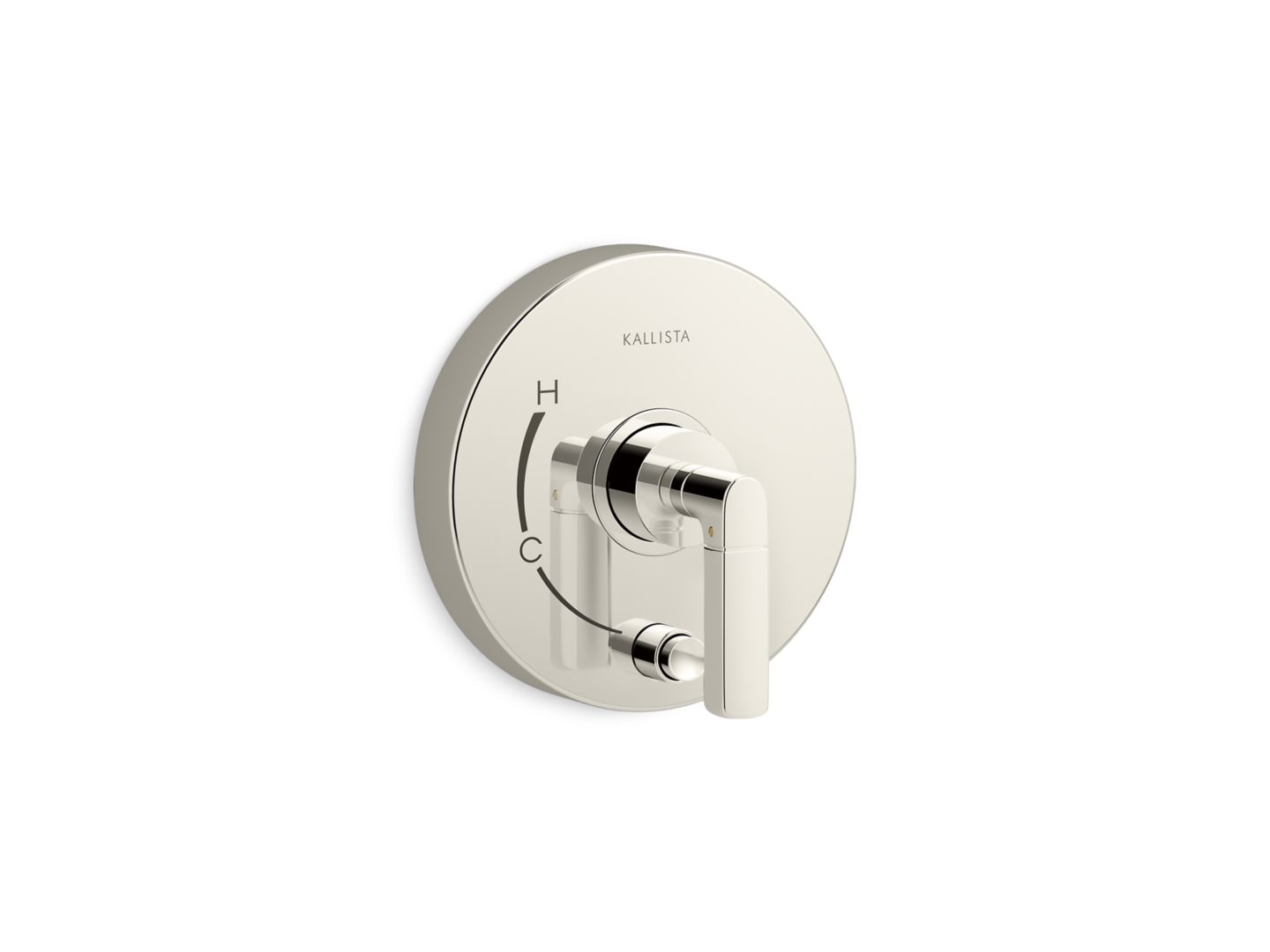 One™ Nazaré® Pressure balance trim with diverter, lever handle