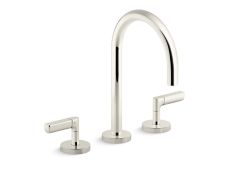 One™ Nazaré® Sink faucet, gooseneck spout, lever handles