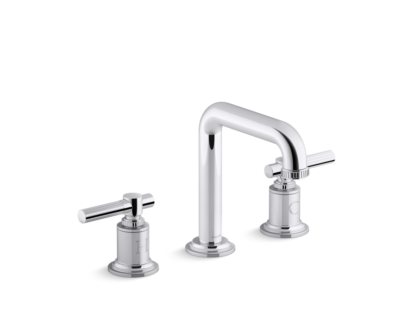 P24600CRULB by Kallista - Sink Faucet, Traditional Spout, Cross Handles -  Unlacquered Brass