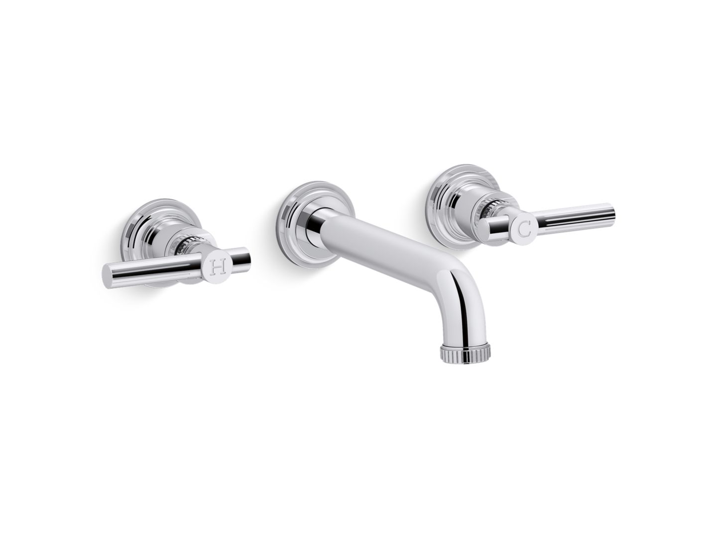 P24600CRULB by Kallista - Sink Faucet, Traditional Spout, Cross Handles -  Unlacquered Brass