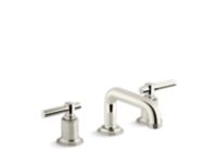 Sink faucet, low spout, lever handles 1