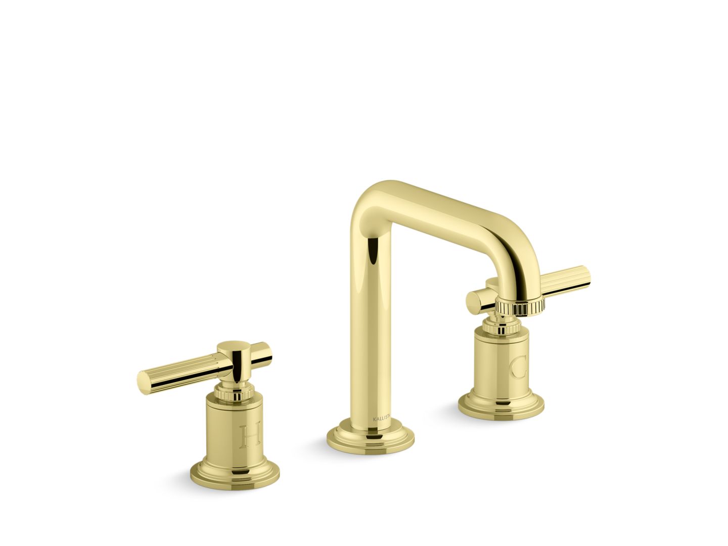 Central Park West Sink Faucet, Tall Spout, Lever Handles