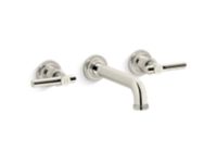 Wall-Mount Sink Faucet, Lever Handles 1