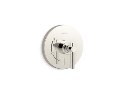 Pressure balance trim, lever handle