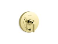 Pressure balance trim with diverter, lever handle 0