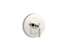 Central Park West® Thermostatic trim, lever handle