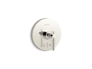 Thermostatic trim, lever handle
