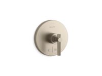 Thermostatic trim, lever handle 0