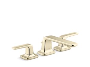 Deck-Mount Bath Faucet with Diverter