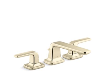 Deck-Mount Bath Faucet with Diverter