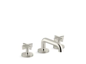 One Widespread Sink Faucet, Low Spout, Cross Handles | P24491-CR