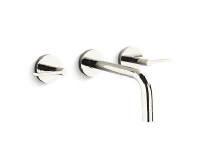 Wall-Mount Sink Faucet, Lever Handles