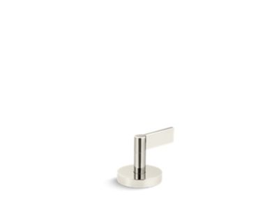 Deck-mount diverter trim, lever handle