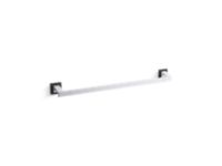 Towel Bar, 24" with Matte Black Accents 1