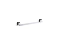 Towel Bar, 18" with Matte Black Accents 0