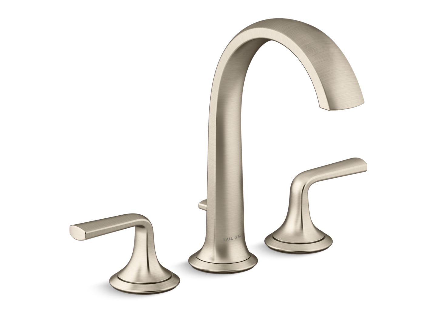 Script Deck-Mount Bath Faucet with Diverter, Lever Handles