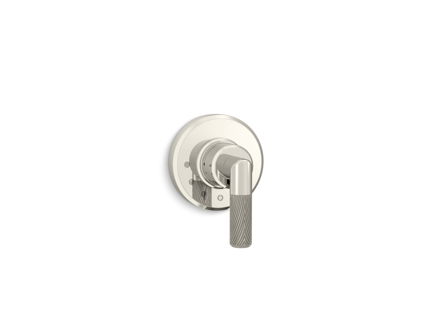 Pinna Paletta Volume Control Trim, Lever Handle by Laura Kirar