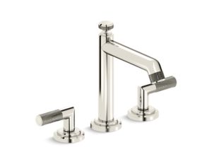 Deck-Mount Bath Faucet with Diverter