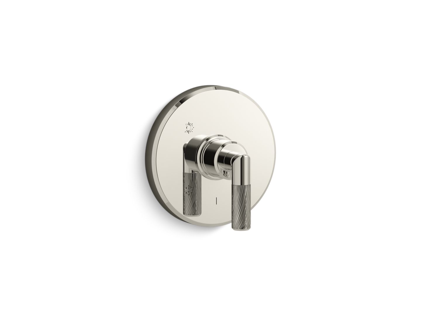 Pinna Paletta Single Control Trim, Lever Handle by Laura Kirar