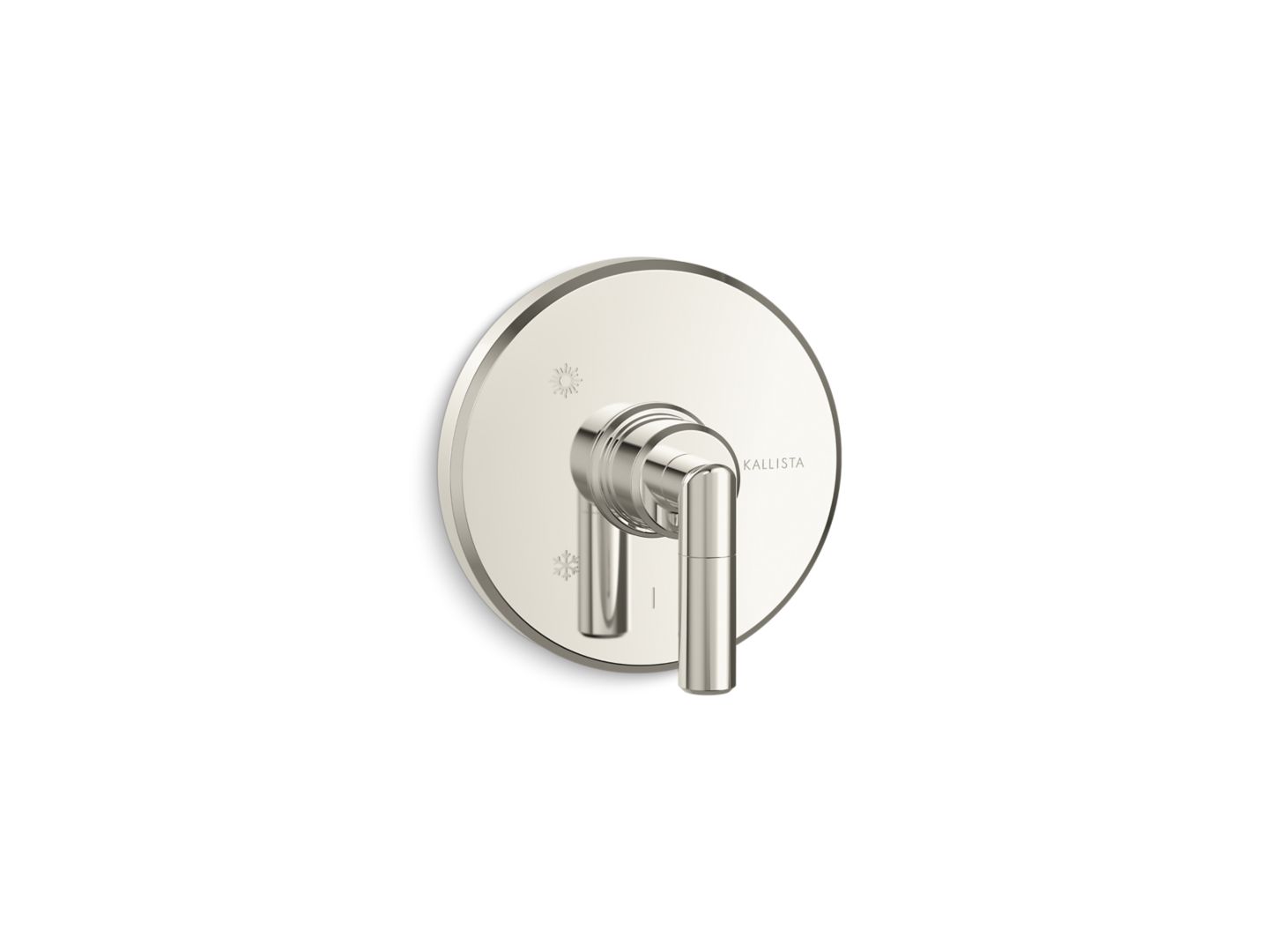 Pure Paletta Single Control Trim, Lever Handle by Laura Kirar