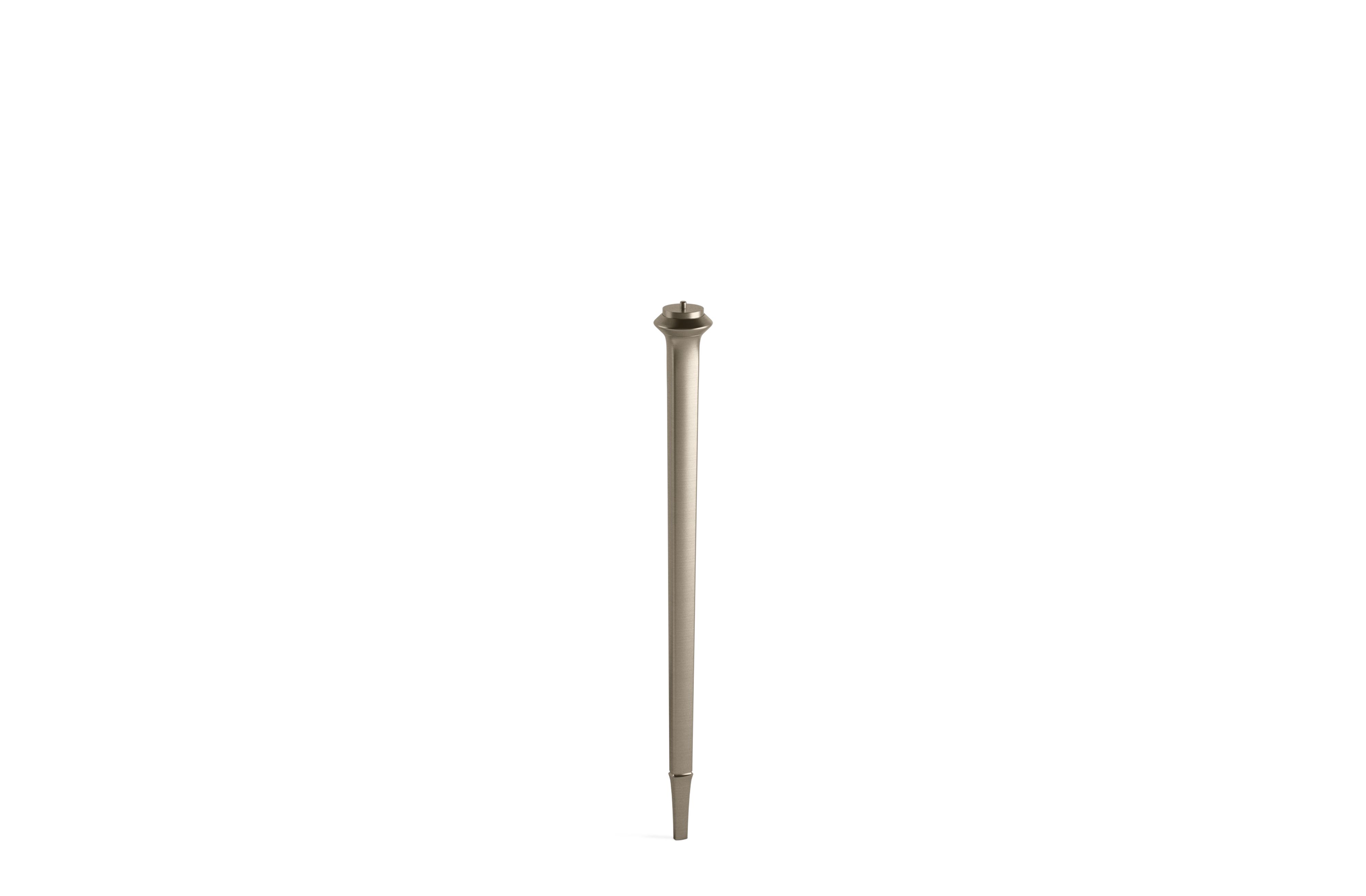 Script® — Console Table Leg w/Brushed Bronze Accent