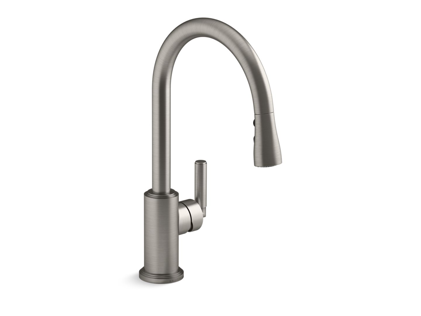 Vir Stil Minimal Pull-Down Kitchen Faucet