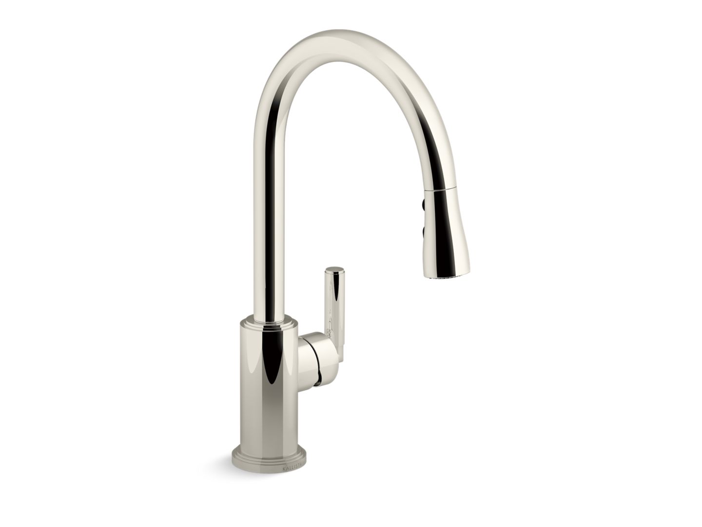 Vir Stil Minimal Pull-Down Kitchen Faucet