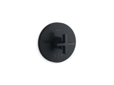 One™ Thermostatic trim, cross handle