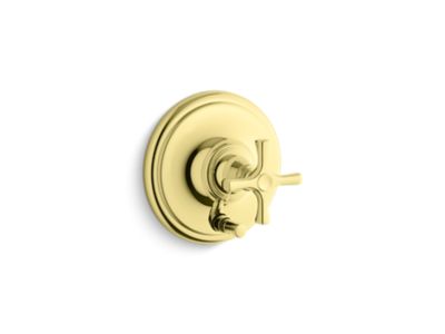 Pressure Balance Trim with Diverter, Cross Handle