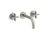 Wall-mount sink faucet, cross handles 0