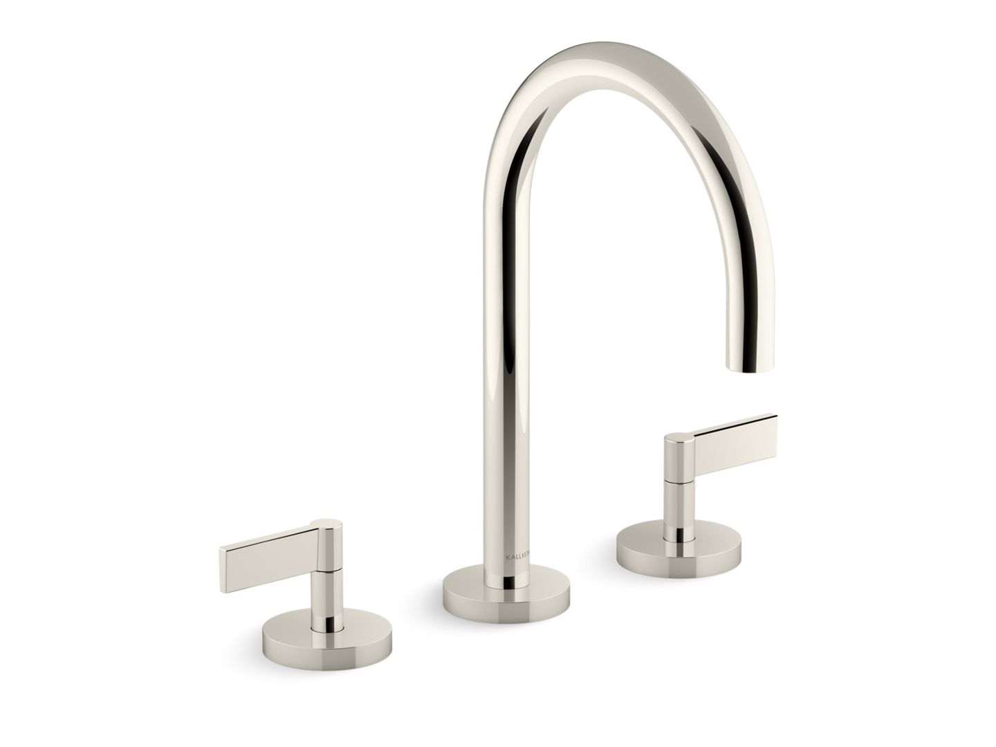 One Sink Faucet, Gooseneck Spout, Lever Handles