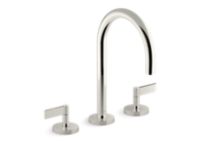 SINK FAUCET, GOOSENECK SPOUT, LEVER HANDLES 0