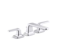 Deck-Mount Bath Faucet with Diverter 0