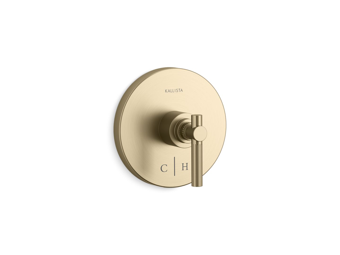 Central Park West® Thermostatic trim, lever handle