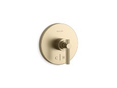 Central Park West® Thermostatic trim, lever handle