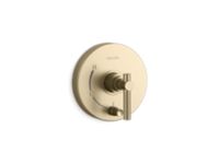 Pressure balance trim with diverter, lever handle 0