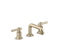 Sink faucet, low spout, lever handles 0
