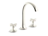 Sink Faucet, Arch Spout, Cross Handles 0